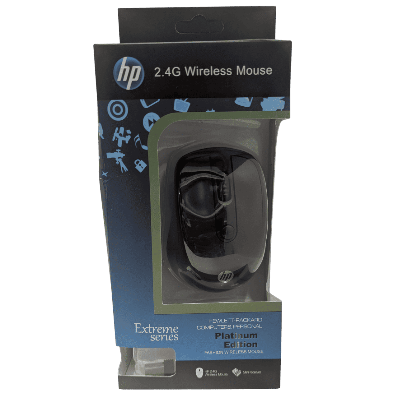 HP Wireless Mouse with USB Receiver Image 2