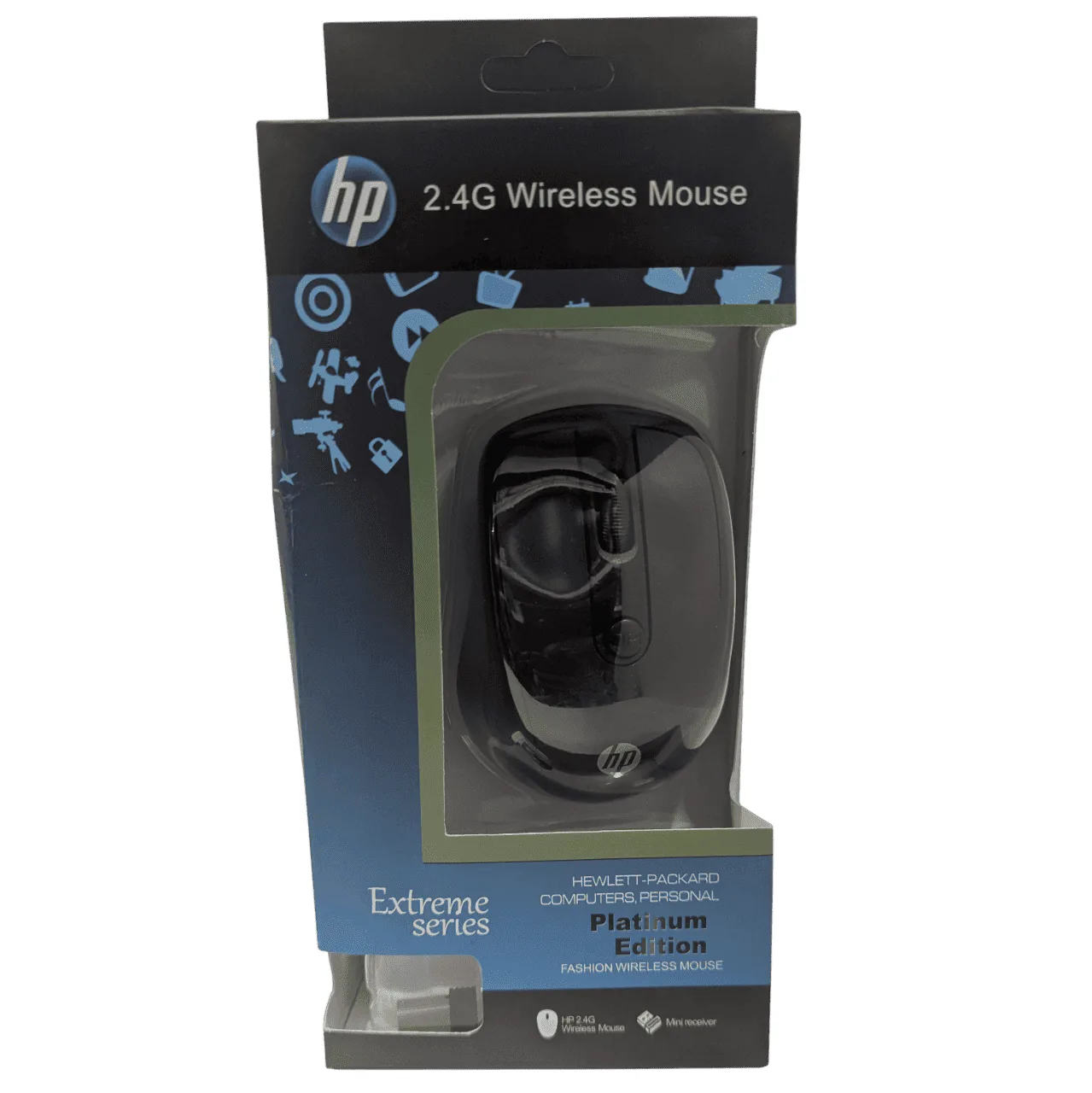 HP Wireless Mouse with USB Receiver Thumbnail 2