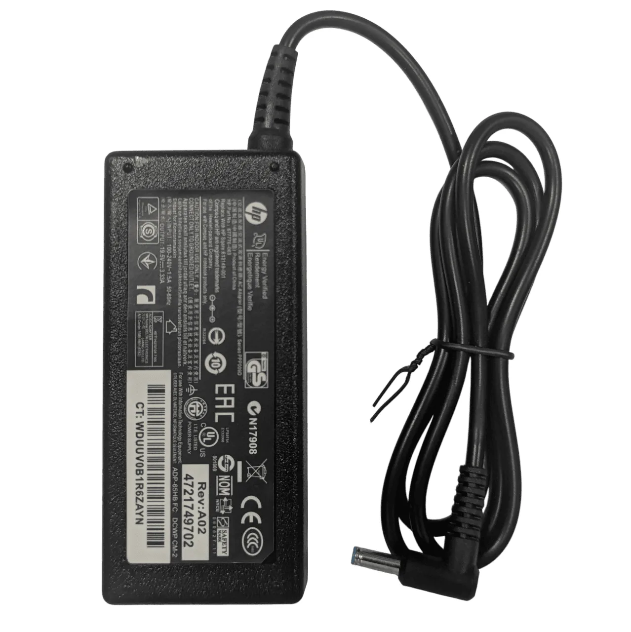 HP Charging Adapter – Bluepin (Small Pin) Thumbnail 3