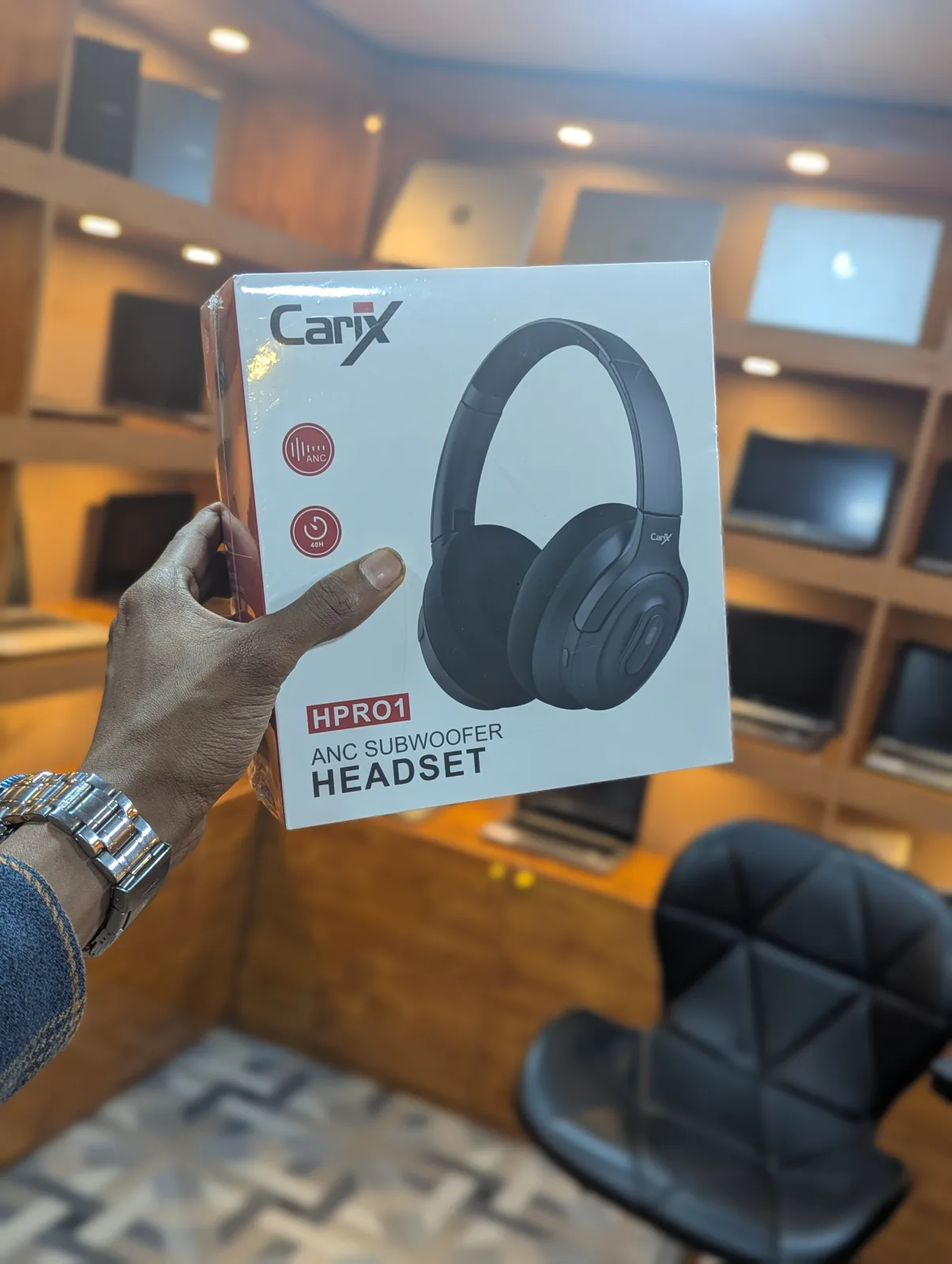 Carix HPR01 ANC Subwoofer Headset