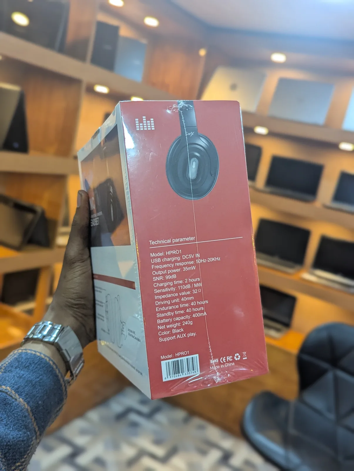 Carix HPR01 ANC Subwoofer Headset Thumbnail 4