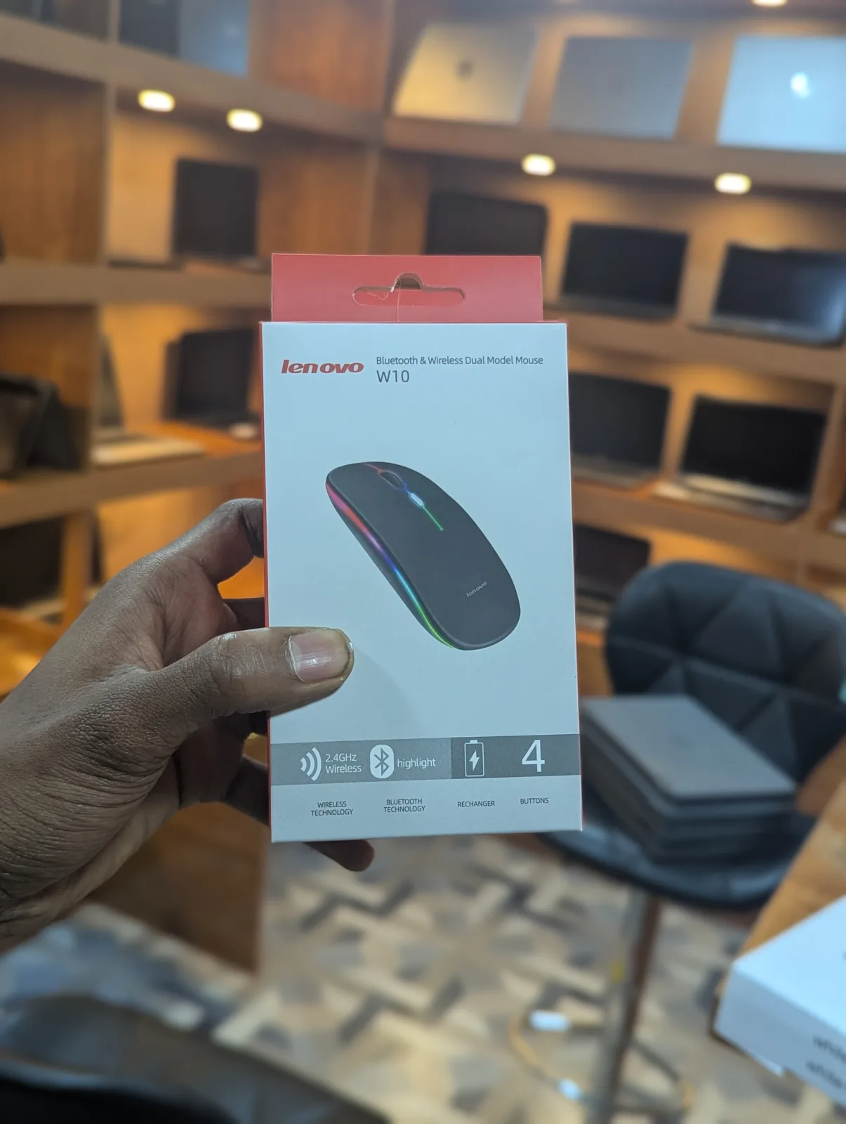 Lenovo Wireless Mouse Rechargable Thumbnail 2