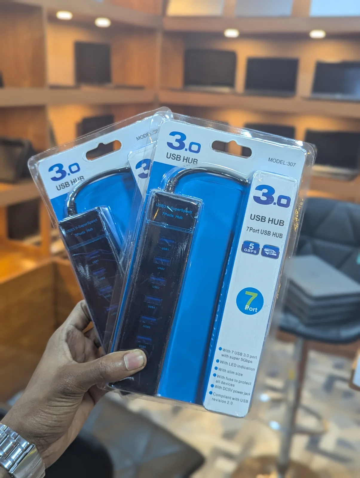 Usb Hub 3.0 7 Ports