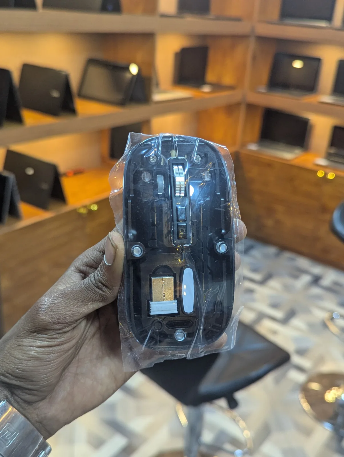 Wireless Transparent Wireless Mouse MS-038B Thumbnail 3