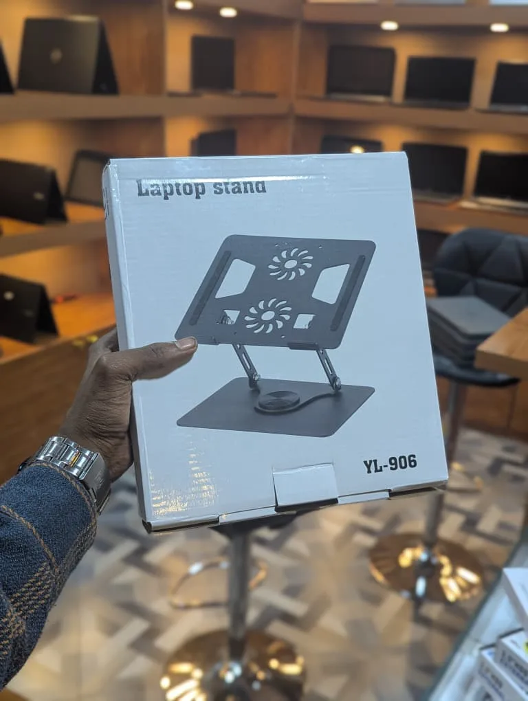 Laptop Stand 360 With Fan Thumbnail 2